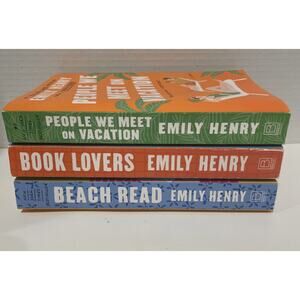 Emily Henry Book Lovers Beach Read Lot Adult Book Of The Month TikTok Books